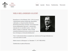 Tablet Screenshot of niilohelander.net